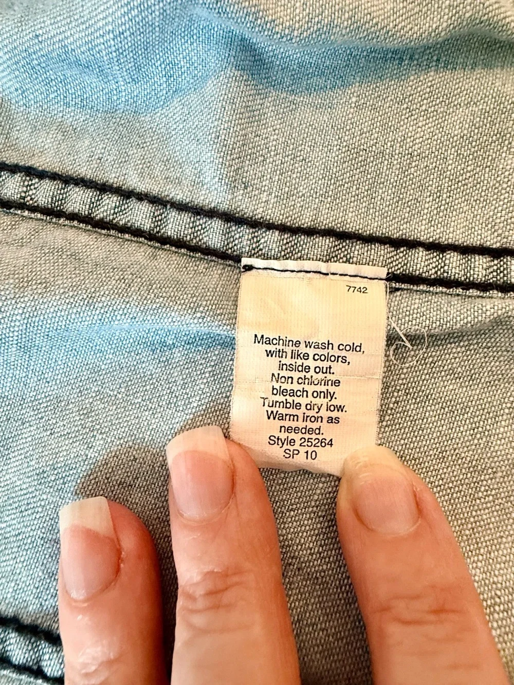 J.Crew - Chambray Utility Jacket - M - Light Wash Indigo